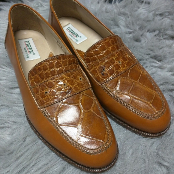 Traversi Genuine Alligator Loafers ? main image 5